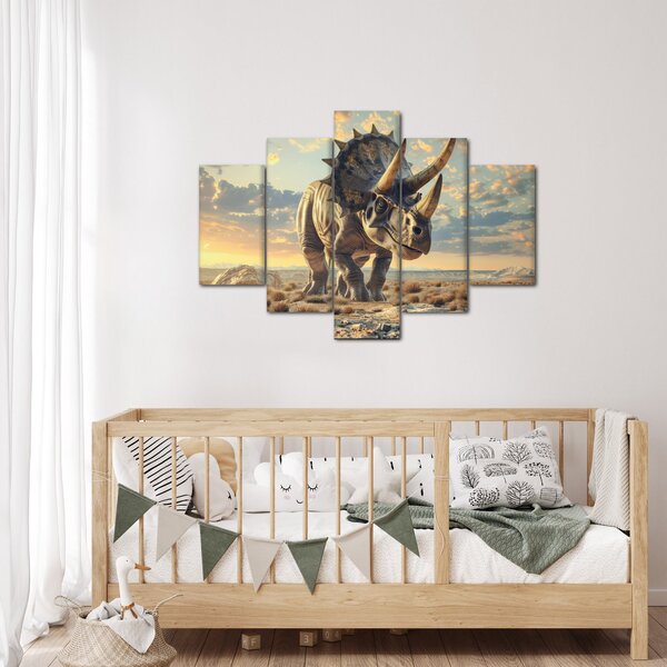Slika - Triceratops (150x105 cm)