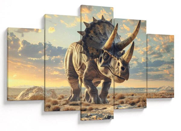 Slika - Triceratops (150x105 cm)