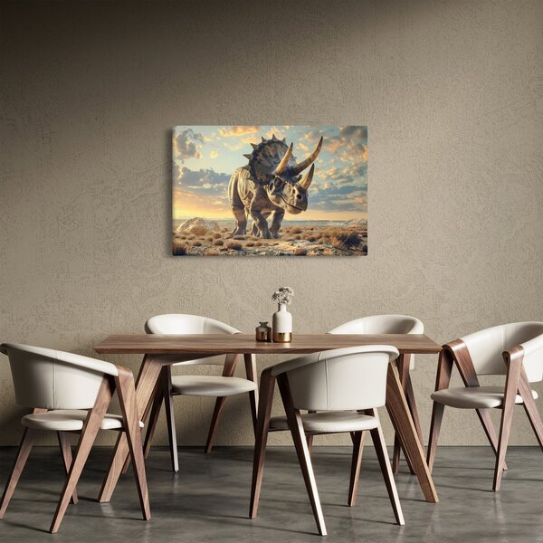 Slika - Triceratops (90x60 cm)
