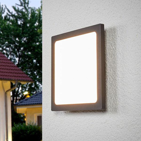Vanjske Svjetiljka Lucande, Mabella, Crno, Balkon, Aluminij, Moderan