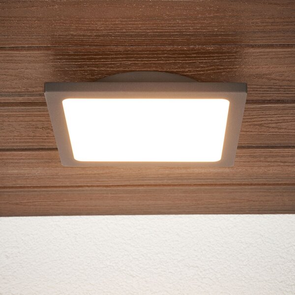 Vanjske Svjetiljka Lucande, Mabella, Crno, Balkon, Aluminij, Moderan