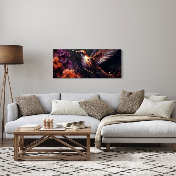 Slika - kolibrić (120x50 cm)