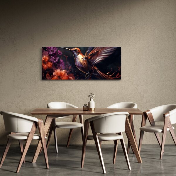 Slika - kolibrić (120x50 cm)