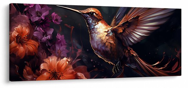Slika - kolibrić (120x50 cm)