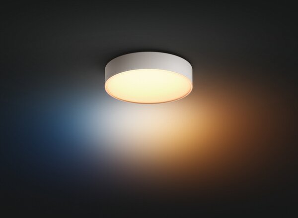 Stropne Svjetiljka Philips Hue, Philips Hue, prigušiv, Bijela, Dnevna soba, Metal, Moderan