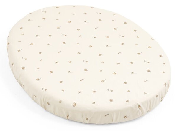 STOKKE plahta Sleepi Mini V3 flower ecru