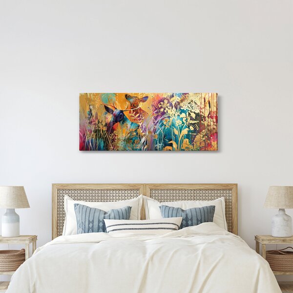 Slika - Apstraktno slikanje prirode (120x50 cm)
