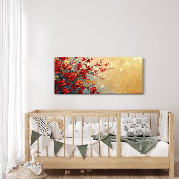 Slika - Cvjetno drvo (120x50 cm)