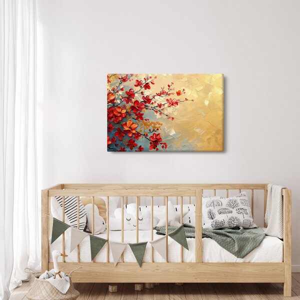 Slika - Cvjetno drvo (90x60 cm)