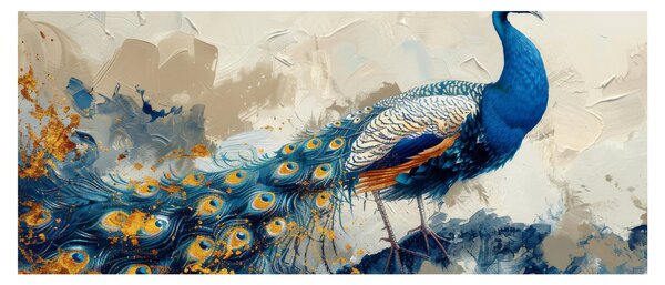 Slika - Paun, slika (120x50 cm)