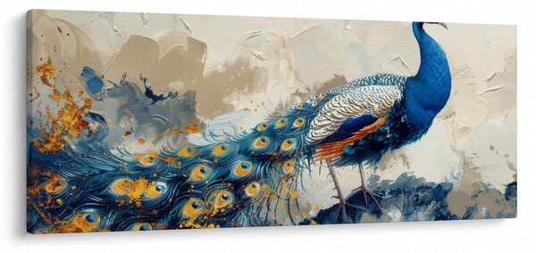 Slika - Paun, slika (120x50 cm)
