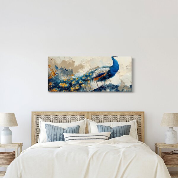 Slika - Paun, slika (120x50 cm)