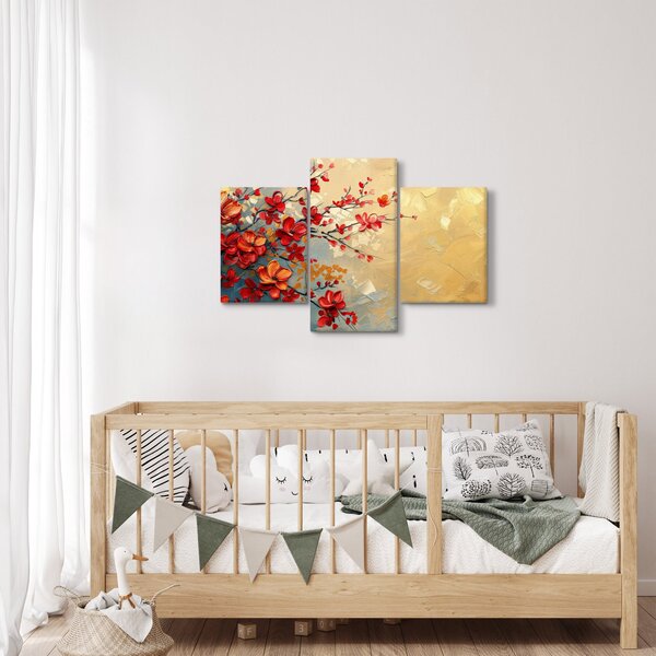 Slika - Cvjetno drvo (90x60 cm)