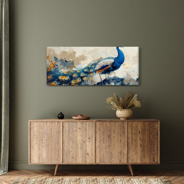 Slika - Paun, slika (120x50 cm)