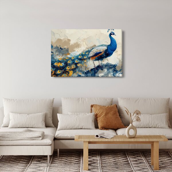 Slika - Paun, slika (90x60 cm)