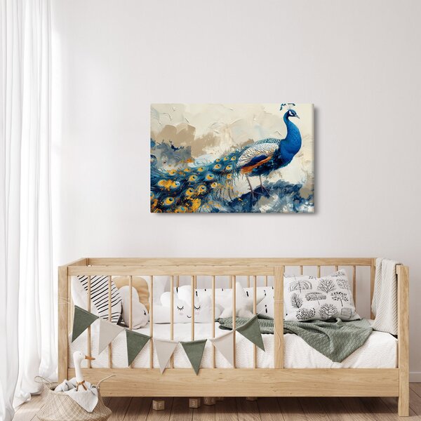 Slika - Paun, slika (90x60 cm)