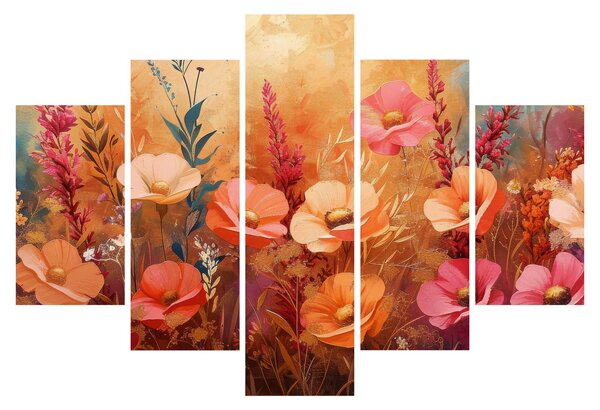 Slika - Livadsko cvijeće, slika (150x105 cm)