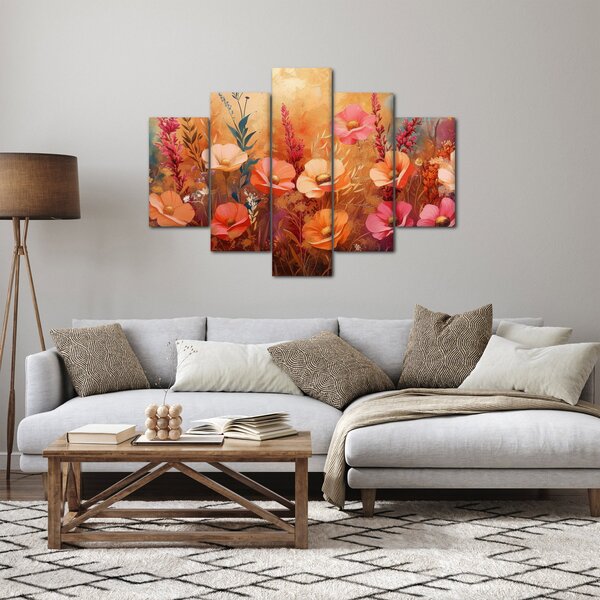 Slika - Livadsko cvijeće, slika (150x105 cm)