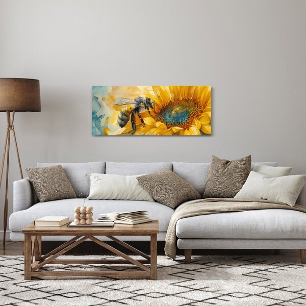 Slika - Pčelica, akvarel (120x50 cm)