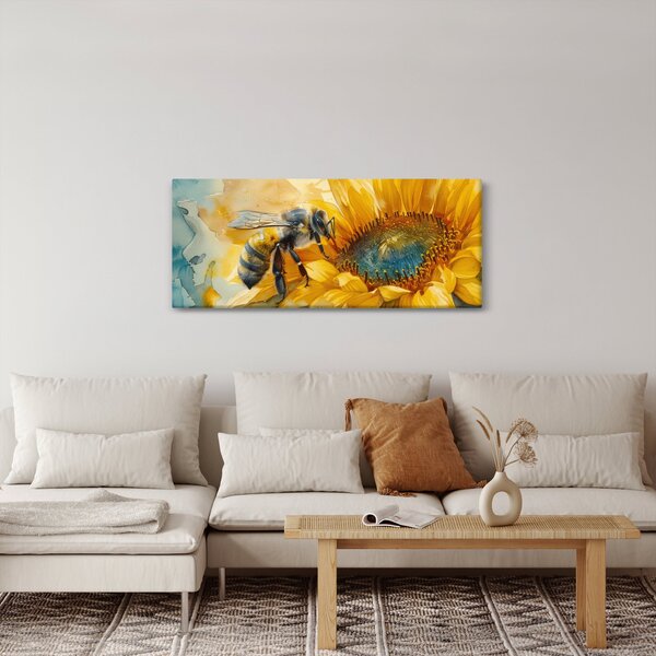 Slika - Pčelica, akvarel (120x50 cm)