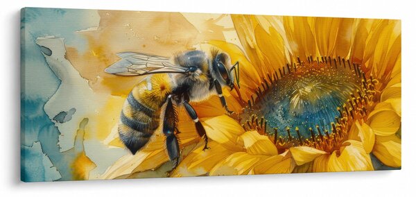 Slika - Pčelica, akvarel (120x50 cm)