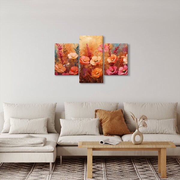 Slika - Livadsko cvijeće, slika (90x60 cm)