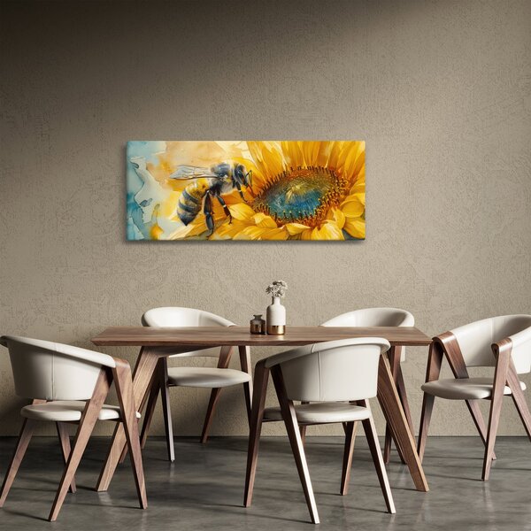 Slika - Pčelica, akvarel (120x50 cm)