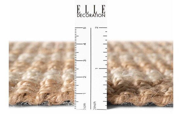 Bež ručno rađen juten tepih 160x230 cm Harvest Amber – Elle Decoration