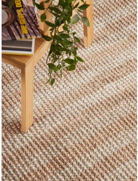 Bež ručno rađen juten tepih 160x230 cm Harvest Amber – Elle Decoration