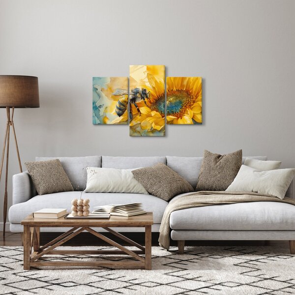 Slika - Pčelica, akvarel (90x60 cm)