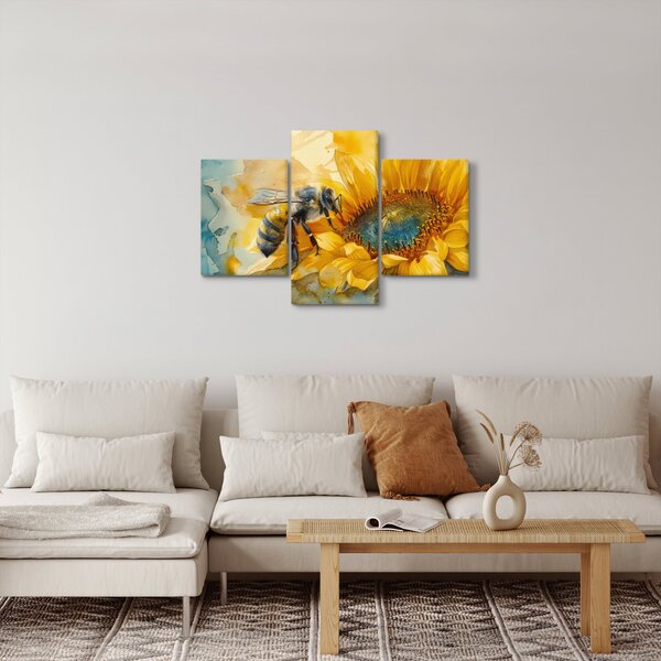 Slika - Pčelica, akvarel (90x60 cm)