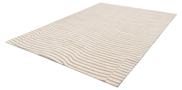 Bež vunen tepih 133x190 cm Agnus Tides – Agnella
