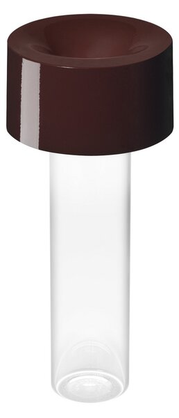 Stolne Lampa Foscarini, Fleur, prigušiv, Crvena, Dnevna soba, Staklo, Moderan