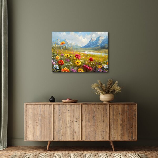 Slika - Naslikani pejzaž (70x50 cm)