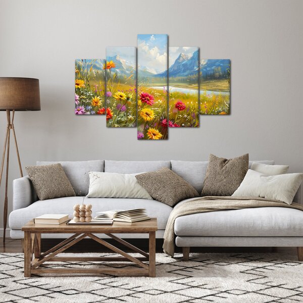 Slika - Naslikani pejzaž (150x105 cm)