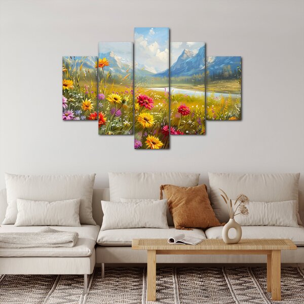 Slika - Naslikani pejzaž (150x105 cm)