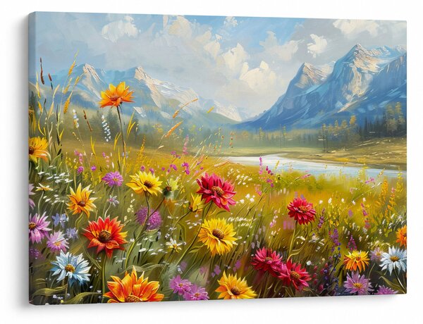 Slika - Naslikani pejzaž (70x50 cm)
