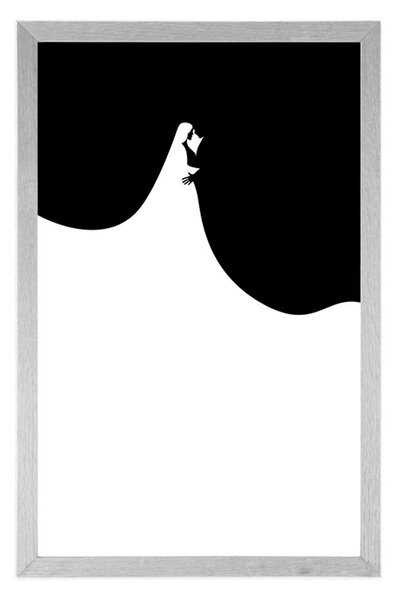 Plakat zaljubljeni mladenci
