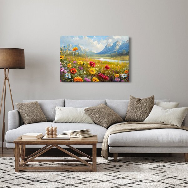 Slika - Naslikani pejzaž (90x60 cm)