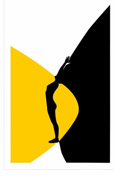 Plakat harmonija žene