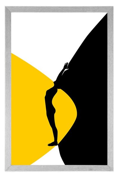 Plakat harmonija žene