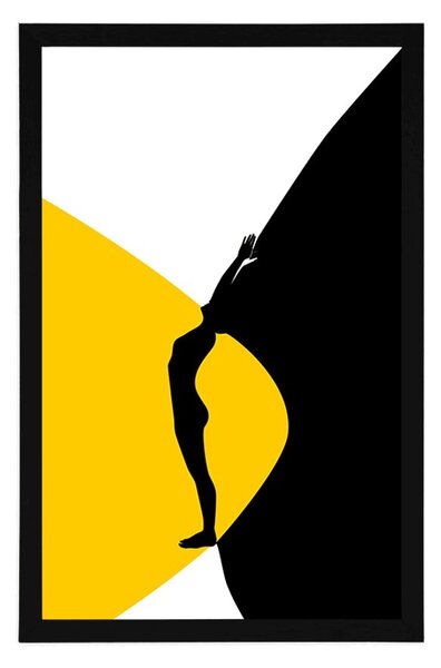 Plakat harmonija žene