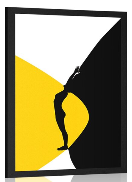 Plakat harmonija žene