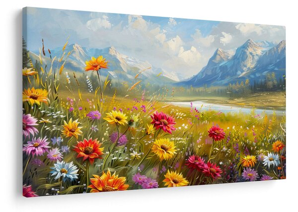 Slika - Naslikani pejzaž (90x60 cm)