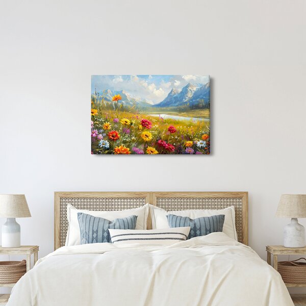 Slika - Naslikani pejzaž (90x60 cm)