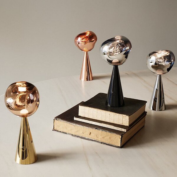 Vanjske Svjetiljka Tom Dixon, Melt, prigušiv, Bakar, Terasa, Plastika, Dizajn