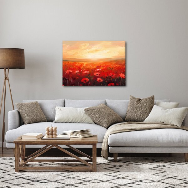 Slika - Polje makova (70x50 cm)
