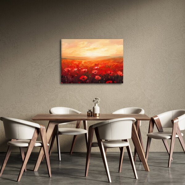 Slika - Polje makova (70x50 cm)