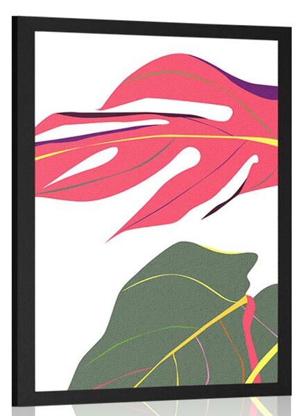 Plakat pastelne monstere
