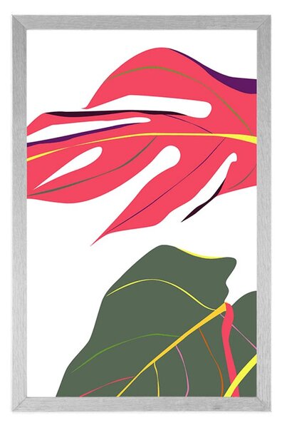 Plakat pastelne monstere
